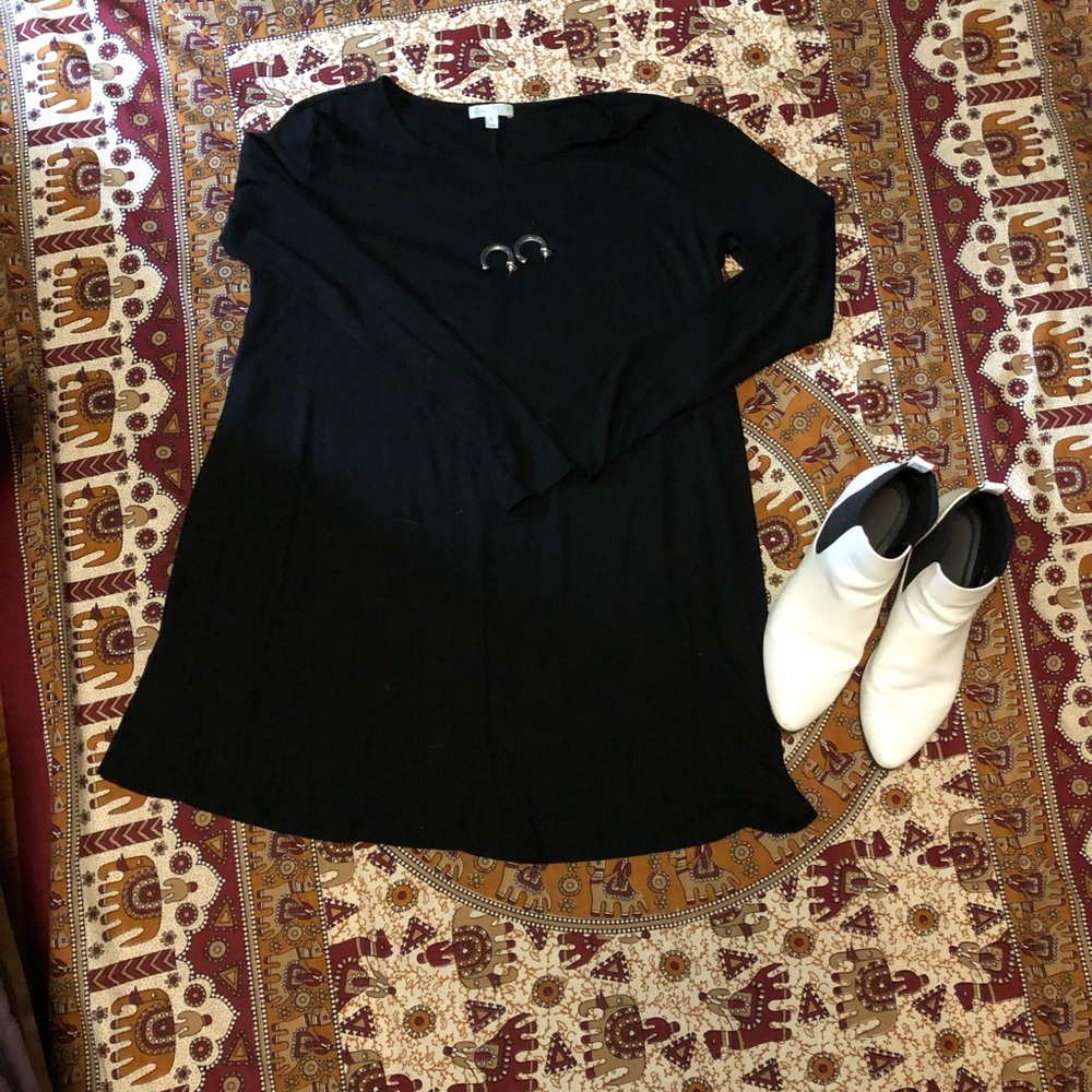Long sleeve t-shirt dress